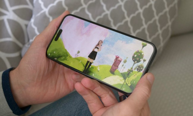 A video playing on the Apple iPhone 15 Plus.